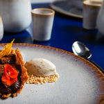 Amazonia Teller groß creme - Lusogourmet