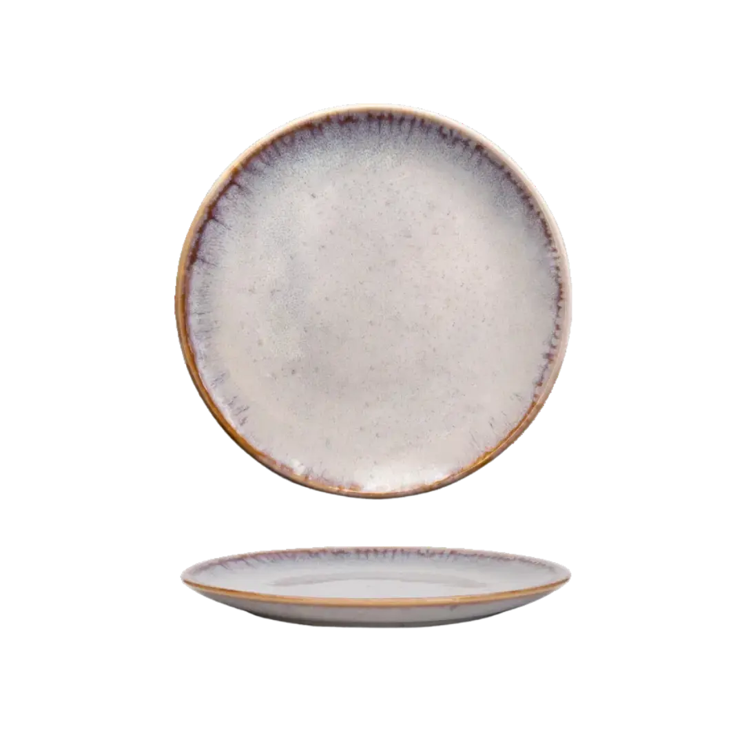 Amazonia Teller klein creme - Lusogourmet