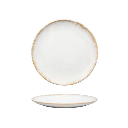 Amazonia Teller klein weiss - Lusogourmet