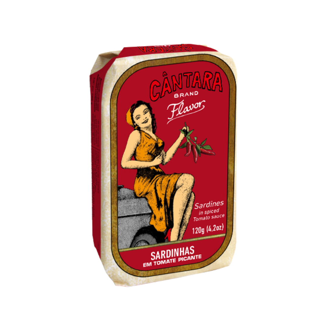 Cantara Sardinen in Pikanter Tomatensauce 120g