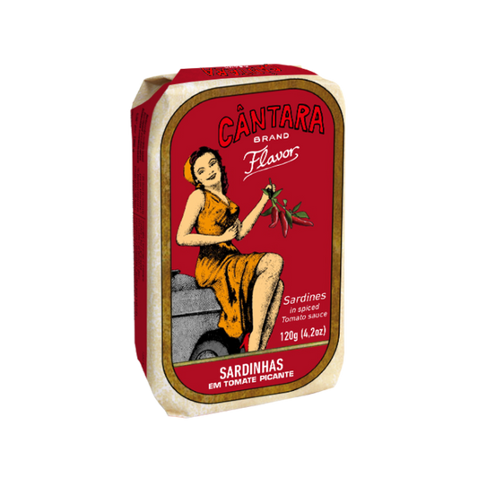 Cantara Sardinen in Pikanter Tomatensauce 120g