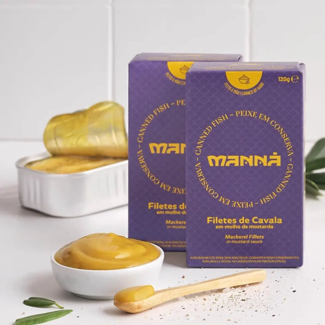 Manná Makrelenfilet in Senfsauce 120g Conserveira do Sul