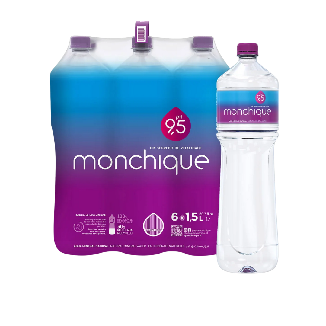 Monchique Mineralwasser pH 9,5 - 1,5L