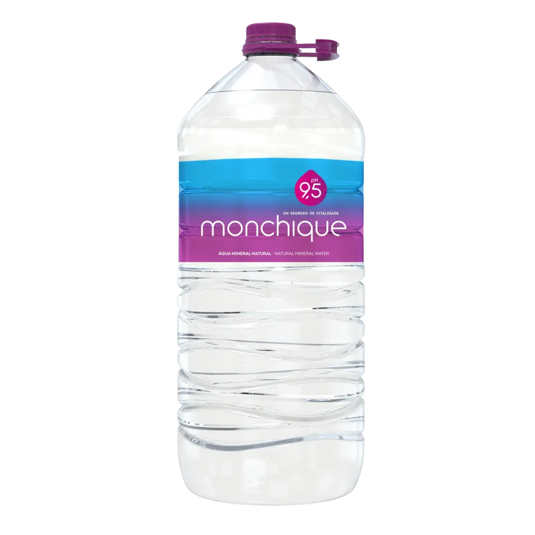 Basisches Mineralwasser (pH 9,5)  - 2 x 5L - Lusogourmet