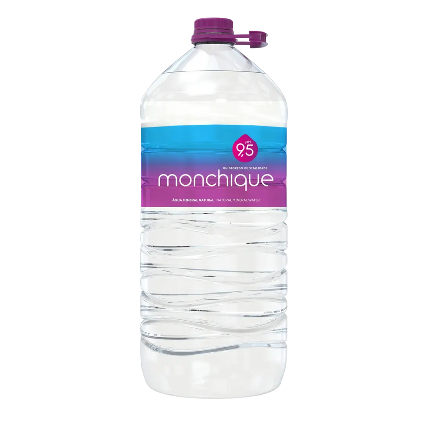 Basisches Mineralwasser (pH 9,5)  - 2 x 5L - Lusogourmet