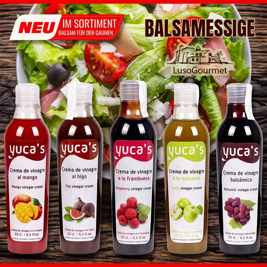 Balsamessig von Goyval Probier-Set 5x0,25L - Lusogourmet