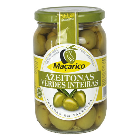 Macarico Grüne Oliven mit Kern, 210g