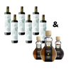 6 x 0,75L - Huile d'olive Figueirinha + 3 vinaigres de vin
