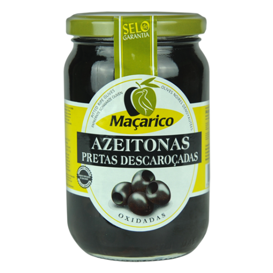 Macarico - Schwarze Oliven ohne Kern 165g